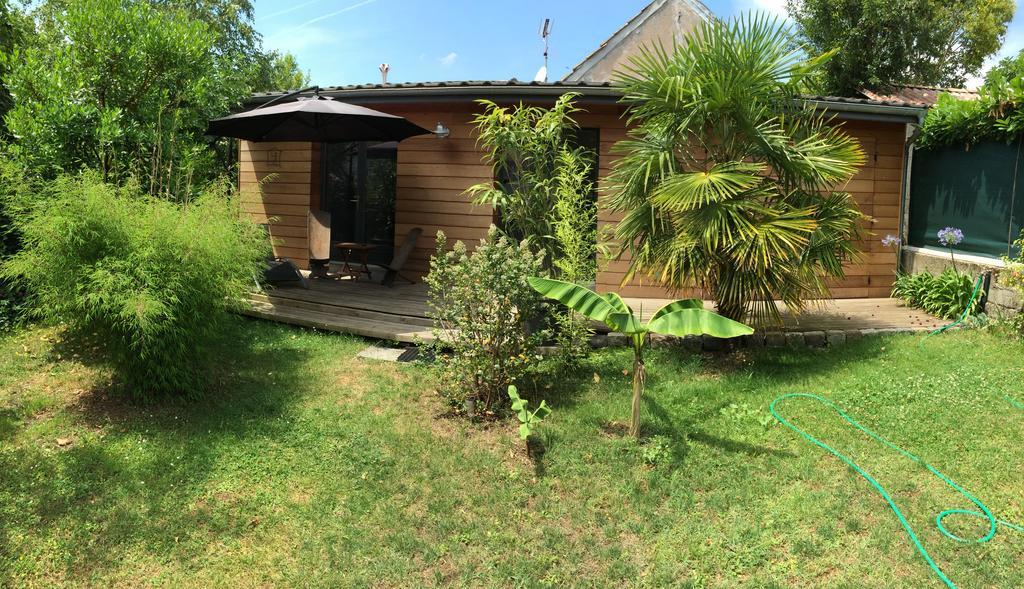 Mérignac Chambre D'Hotes Du Clos Bamboo חדר תמונה