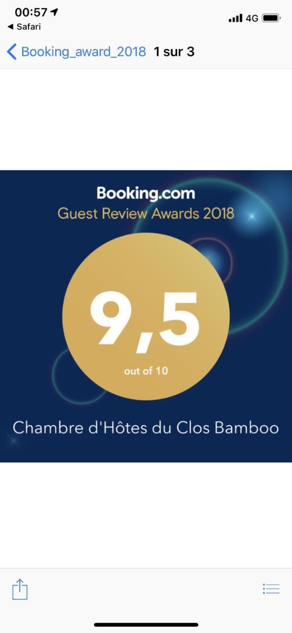 Mérignac Chambre D'Hotes Du Clos Bamboo מראה חיצוני תמונה